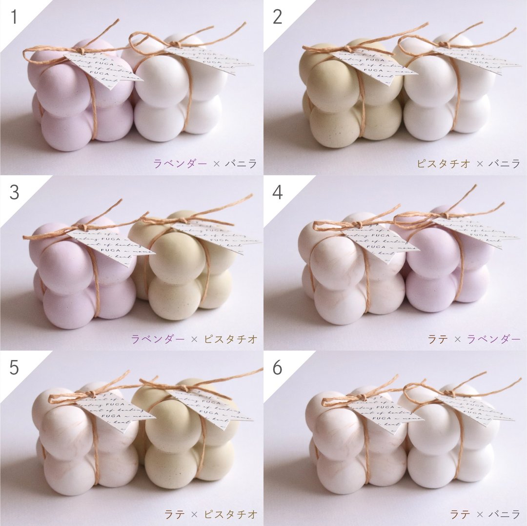 【超值2件套】mini bonbon stone - 香薰/精油/线香 - 陶 