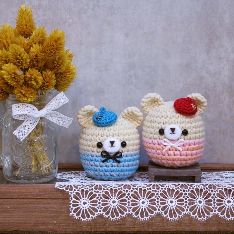 胖熊熊－钥匙圈。交换礼物 - 钥匙链/钥匙包 - 其他材质 