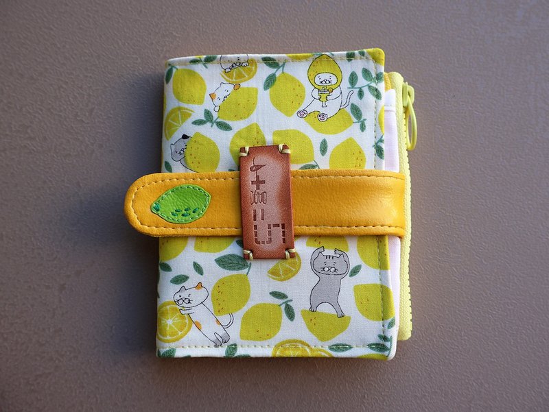 【fabric wallet】蕾梦 布短夹/中短夹 - 皮夹/钱包 - 棉．麻 多色