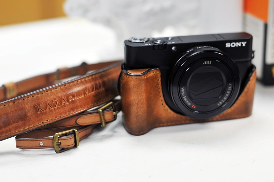 Sony RX100M3相机皮套 rxm3 相机包 - 相机 - 真皮 
