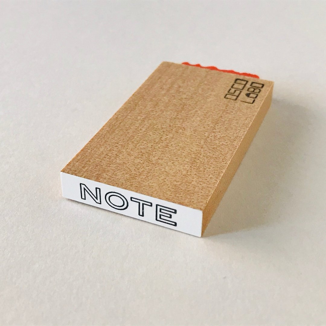 事务印章短款 NOTE【笔记・备忘】 - 印章/印台 - 橡胶 
