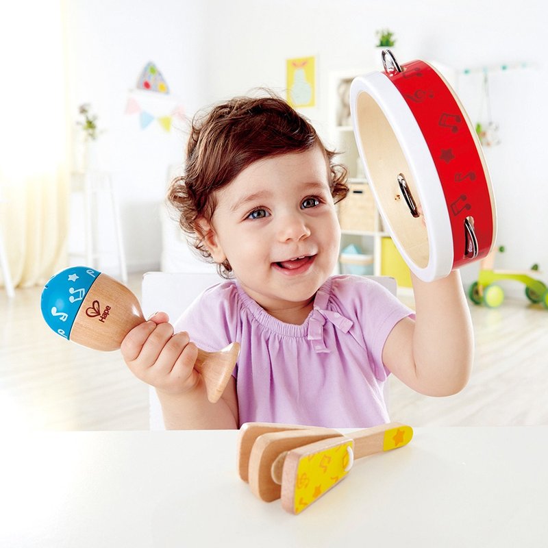 【周岁礼物】德国Hape 儿童敲击乐器组合 - 玩具/玩偶 - 其他材质 多色