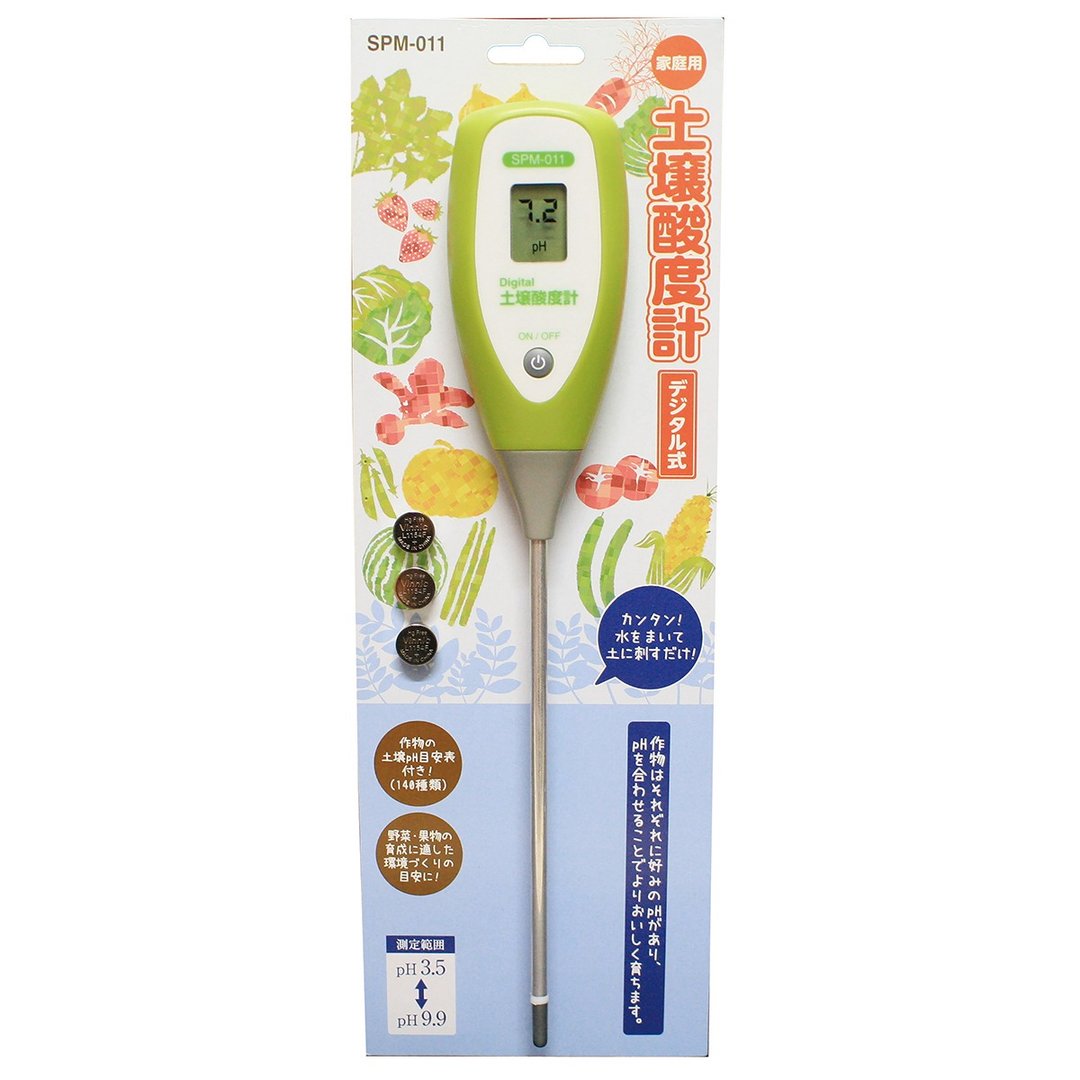 日本高森 SPM-011电子式土壤酸度计(家庭式) - 植栽/盆栽 - 其他材质 
