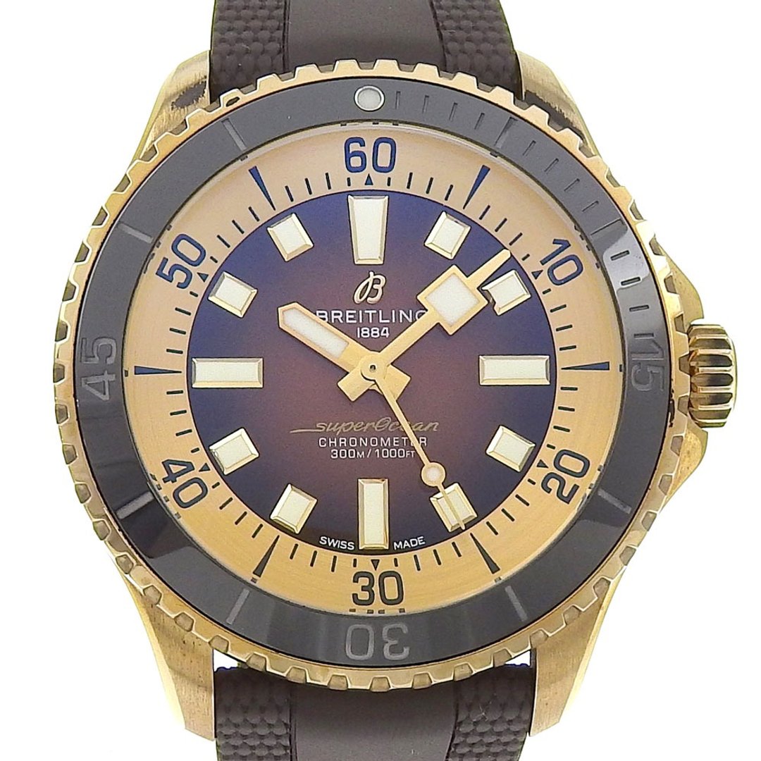 【日本直送】Breitling (百年灵) Superocean Automatic 44 手表 cal.SW200-1 自动上链 男士【二手】 - 女表 - 半宝石 金色
