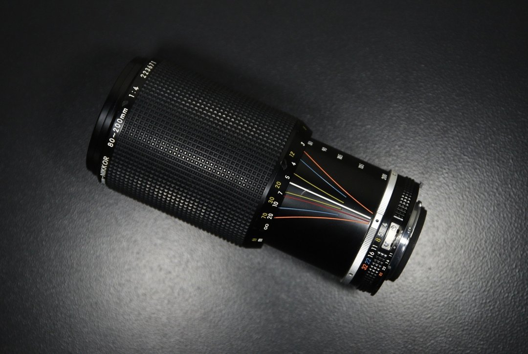 【经典古物】尼康 Nikon Zoom Nikkor 80-200mm Ais F4 变焦镜 - 相机 - 其他金属 