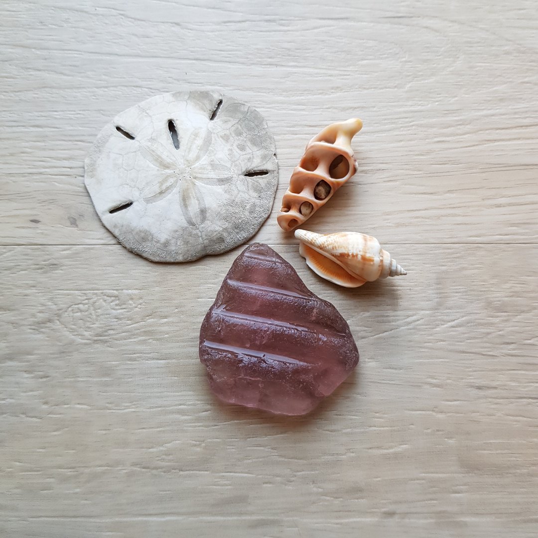 Extra rare dusty purple sea glass. Authentic sea glass P074 - 其他 - 玻璃 紫色