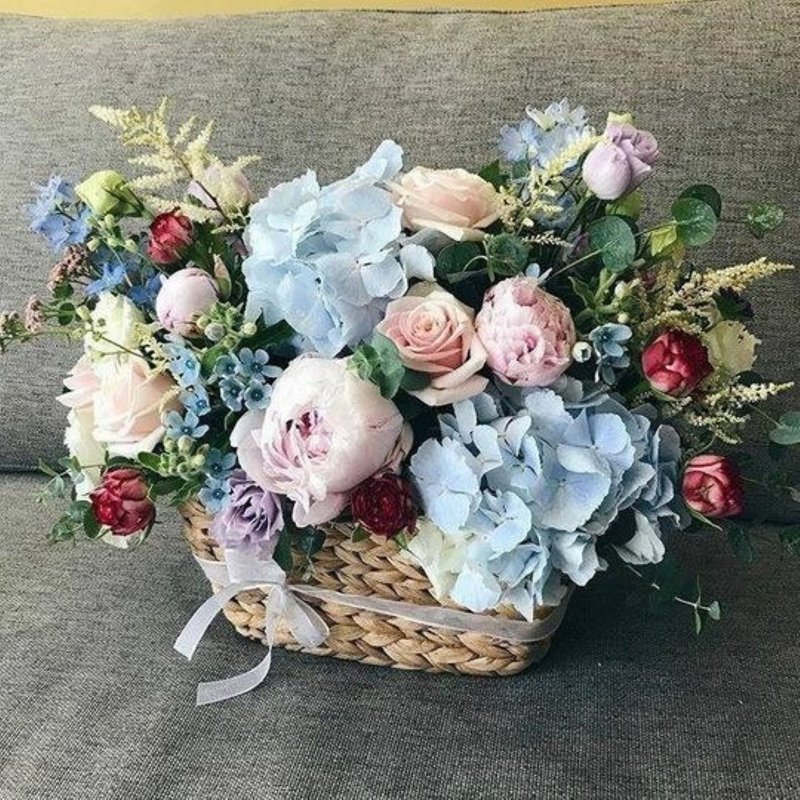 法式提篮花 - 植栽/盆栽 - 植物．花 