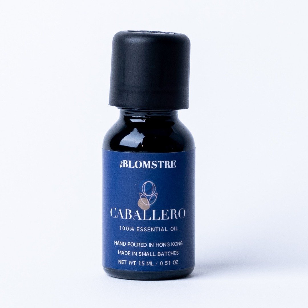 Essential Oil 15ml: CABALLERO - 香薰/精油/线香 - 精油 蓝色