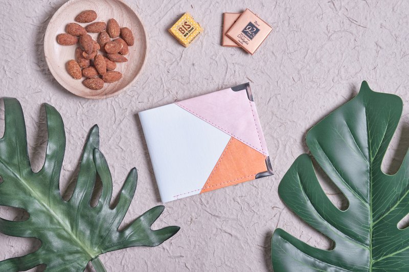 【纸造可能】 集色 patchwork 系列 短银包*升级版*  皮夹 - 皮夹/钱包 - 纸 白色