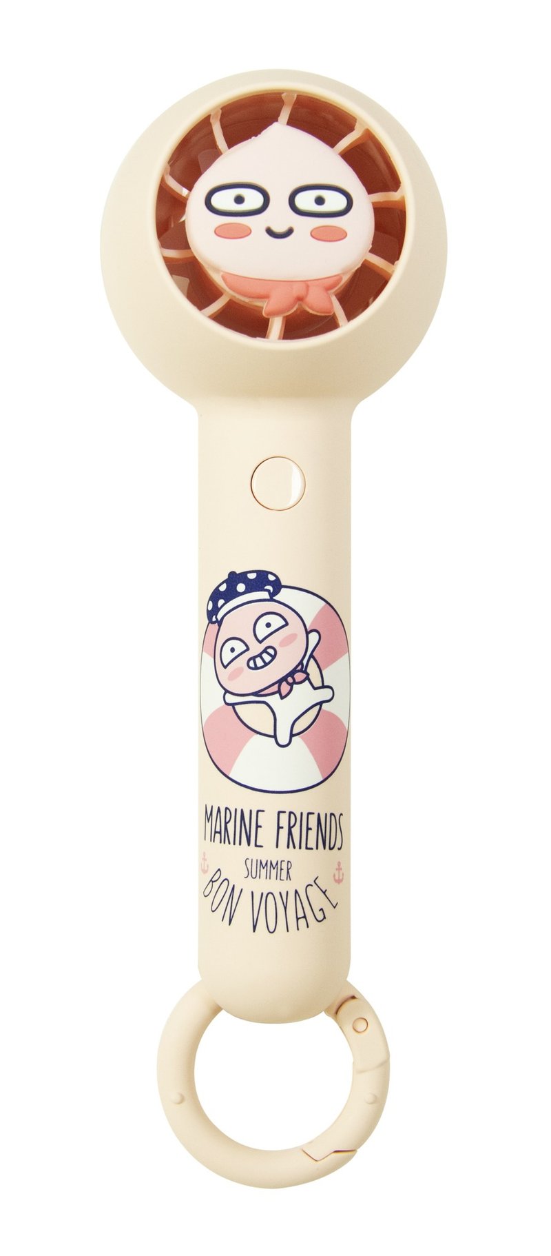Kakao Friends USB 便携迷你风扇 (Apeach) - 电扇 - 其他材质 粉红色
