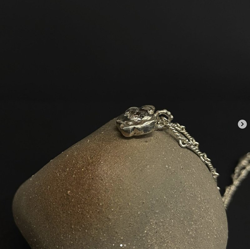 HEAL necklace - 项链 - 银 