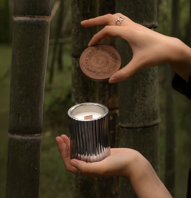 【早鸟优惠85折】It's SAT x 居加良品 联名金属香氛蜡烛/共2款 - 香薰/精油/线香 - 铝合金 多色