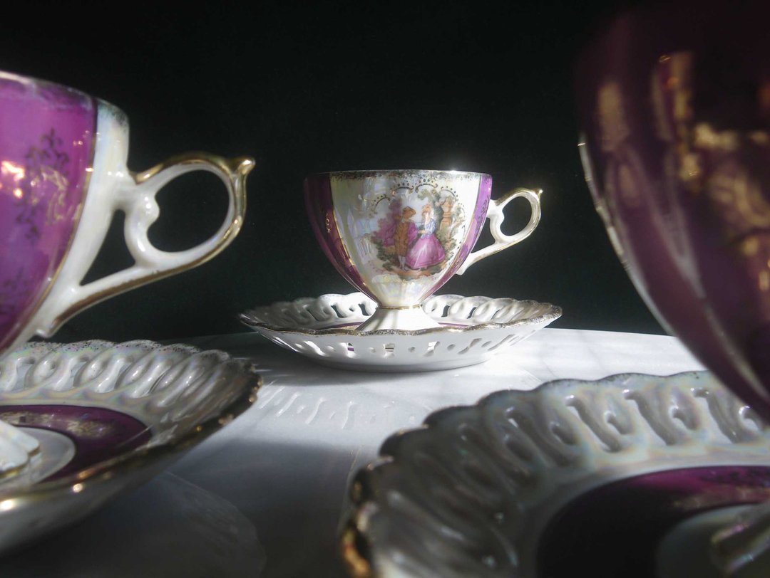 【老时光 OLD-TIME】早期欧美风格古典精美茶具组(一杯一盘为一组 - 摆饰 - 其他材质 
