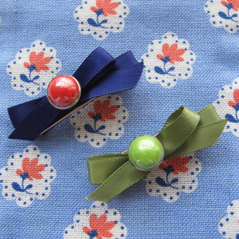 复古珠扣-宝宝发夹 - 婴儿饰品 - 其他金属 多色