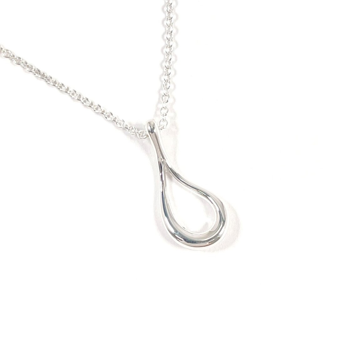 【日本直送．二手美品】蒂芙尼 TIFFANY&Co. 项链 经典泪滴坠饰 艾尔莎·佩瑞蒂 925纯银 - 项链 - 纯银 银色
