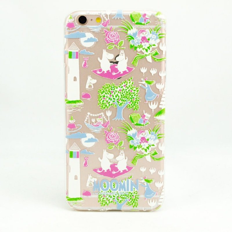 Moomin正版授权-空压壳手机保护壳【欢乐谷的春天】 - 手机壳/手机套 - 硅胶 多色