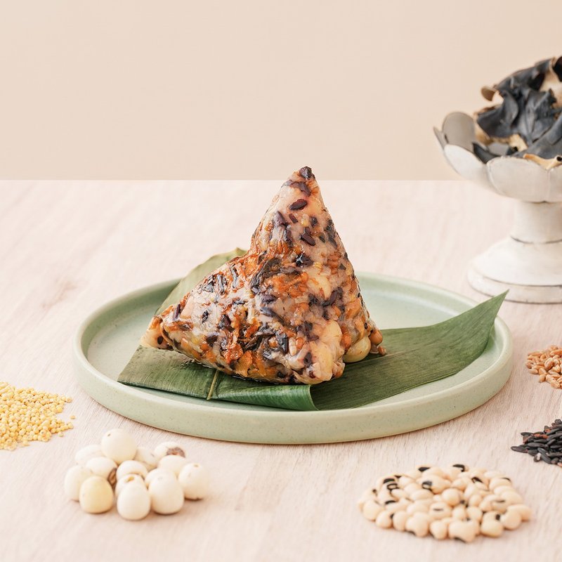 【初粽贺年礼盒】养生五谷素粽10入 纯素 - 熟食小吃 - 新鲜食材 绿色