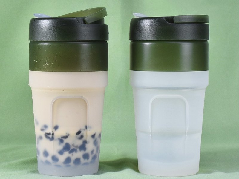 第一代 盛食杯 = 诚实 730ml大容量 绿仙子 仙履奇缘系列 - 其他杯子 - 硅胶 