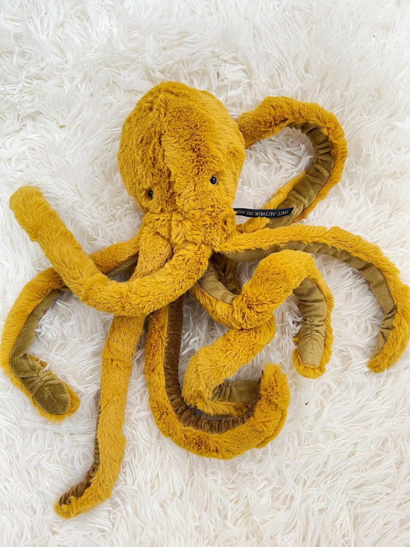 法国  Moulin Roty 童话大章鱼 69cm - 玩具/玩偶 - 聚酯纤维 