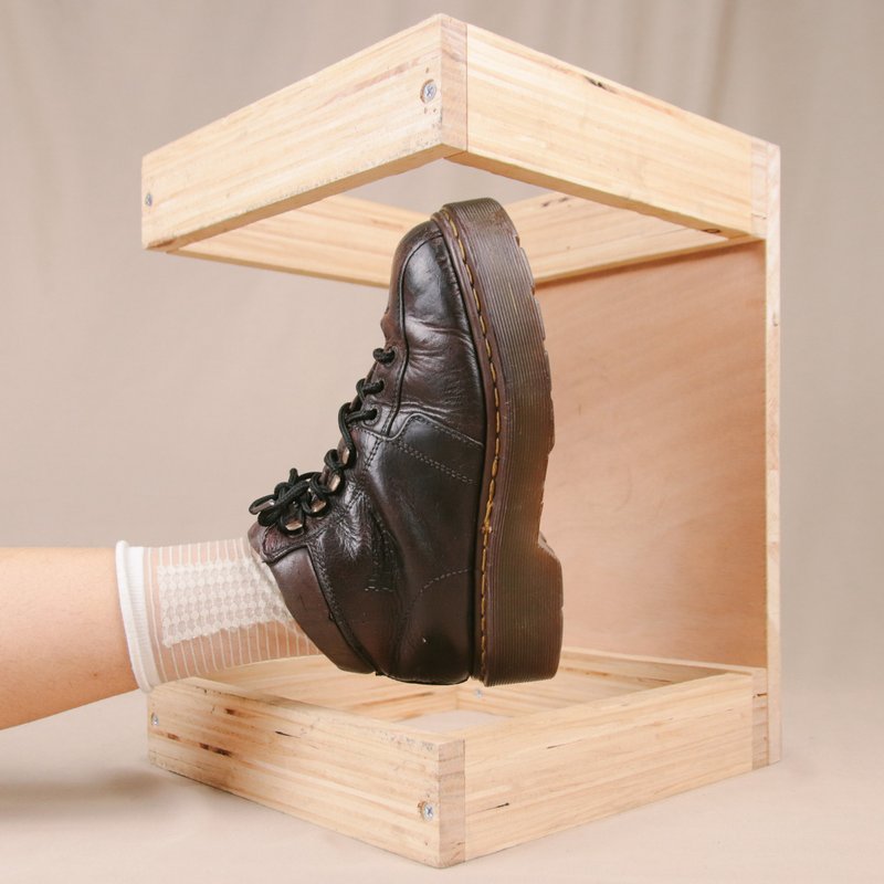 Dr.Martens中筒马汀E30,UK5 深棕色 英国制【Tsubasa.Y古着屋】 - 女款短靴 - 真皮 咖啡色