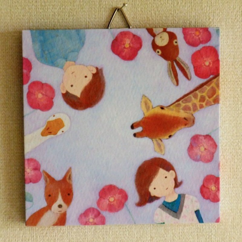 Mini panel No.48 / Fragment of memory - 海报/装饰画/版画 - 纸 多色