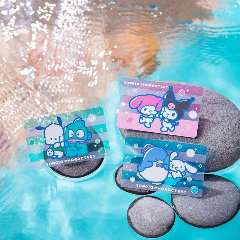 夏日派对SuperCard悠游卡-美乐蒂x酷洛米(透明卡) - 造型悠游卡/交通卡 - 其他材质 