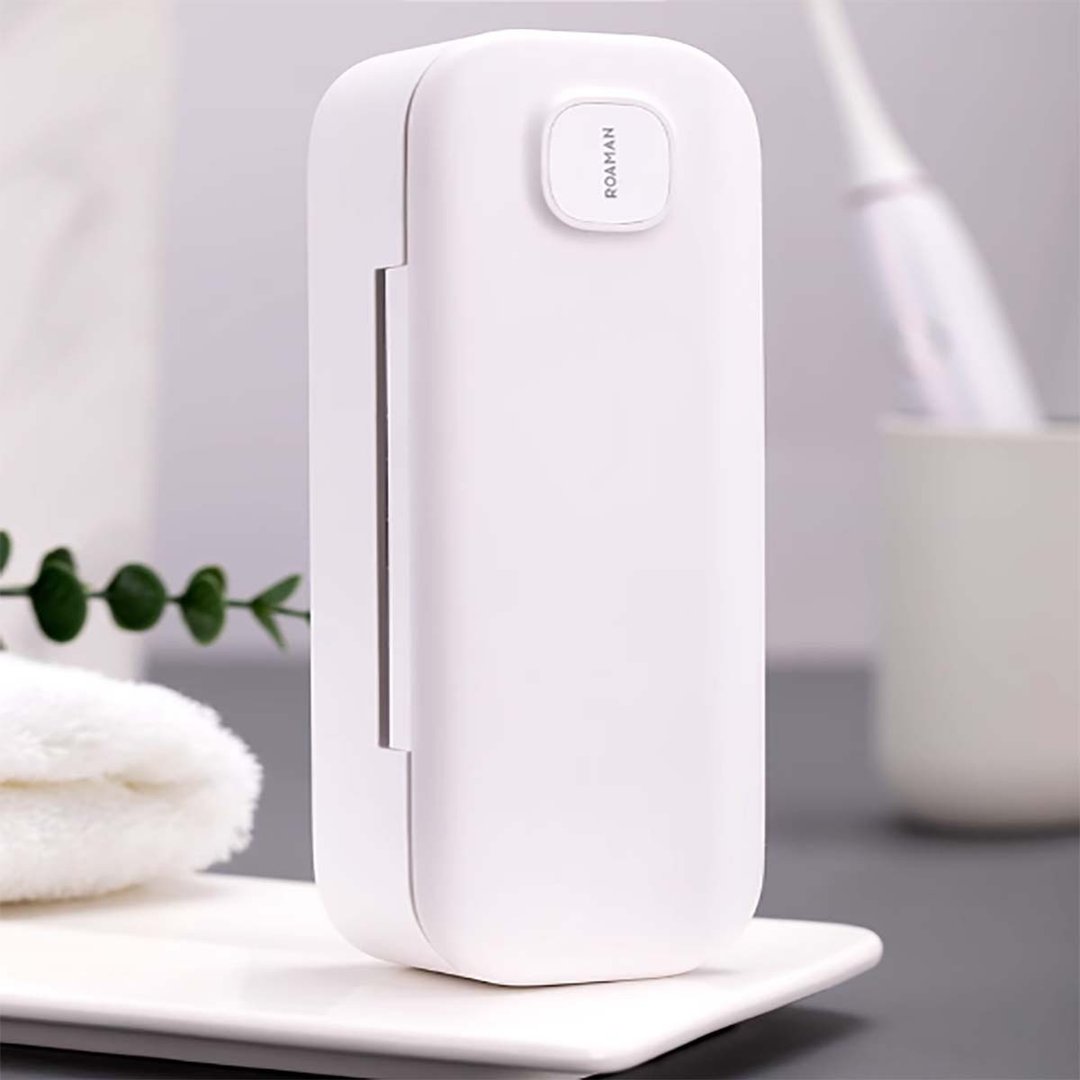 【免运】紫外线杀菌智能牙刷消毒器 ROAMAN/罗曼 - 收纳用品 - 其他材质 白色