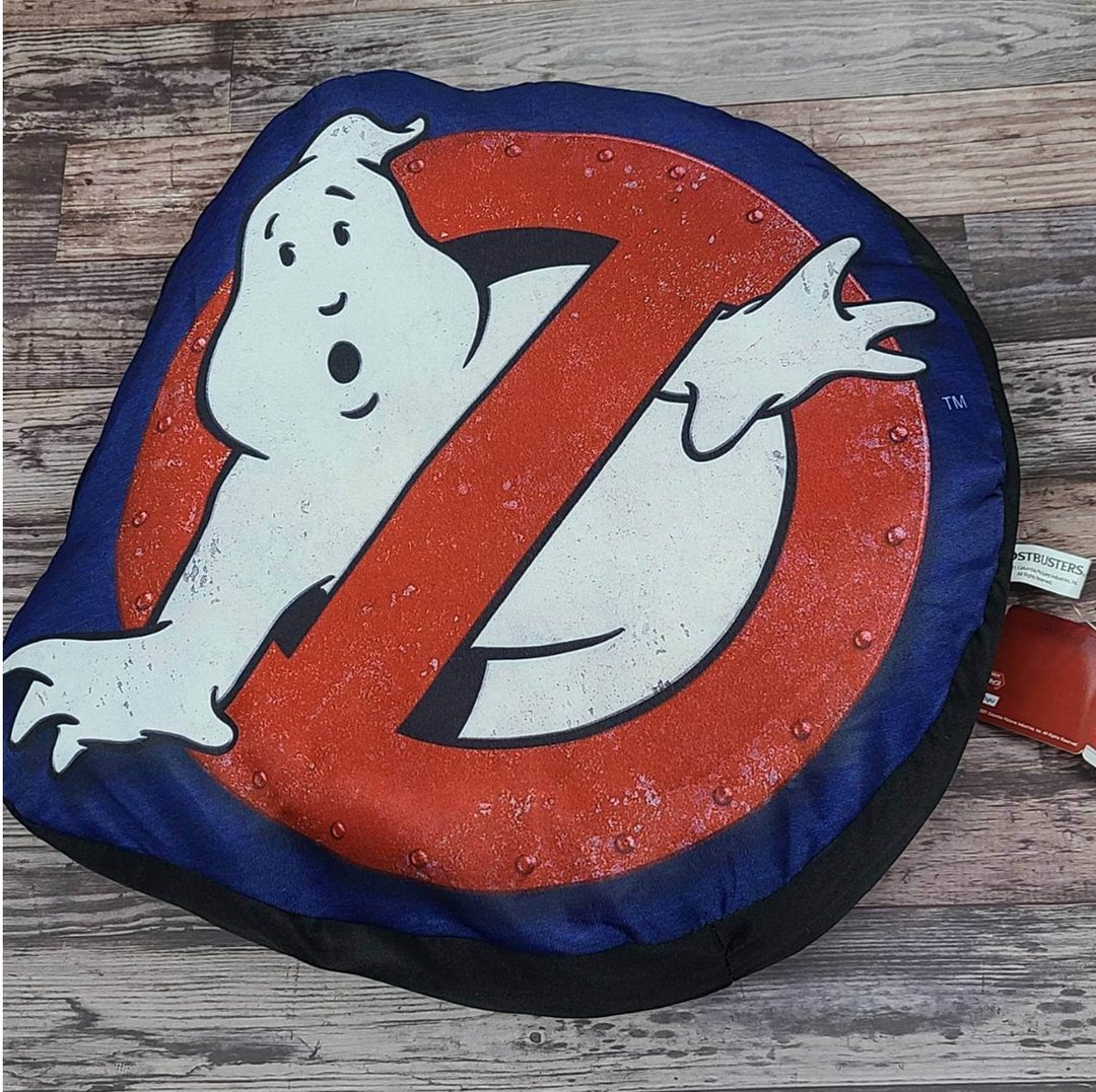【Ghostbusters】魔鬼克星抱枕 靠垫(蓝色) - 枕头/抱枕 - 棉 蓝色