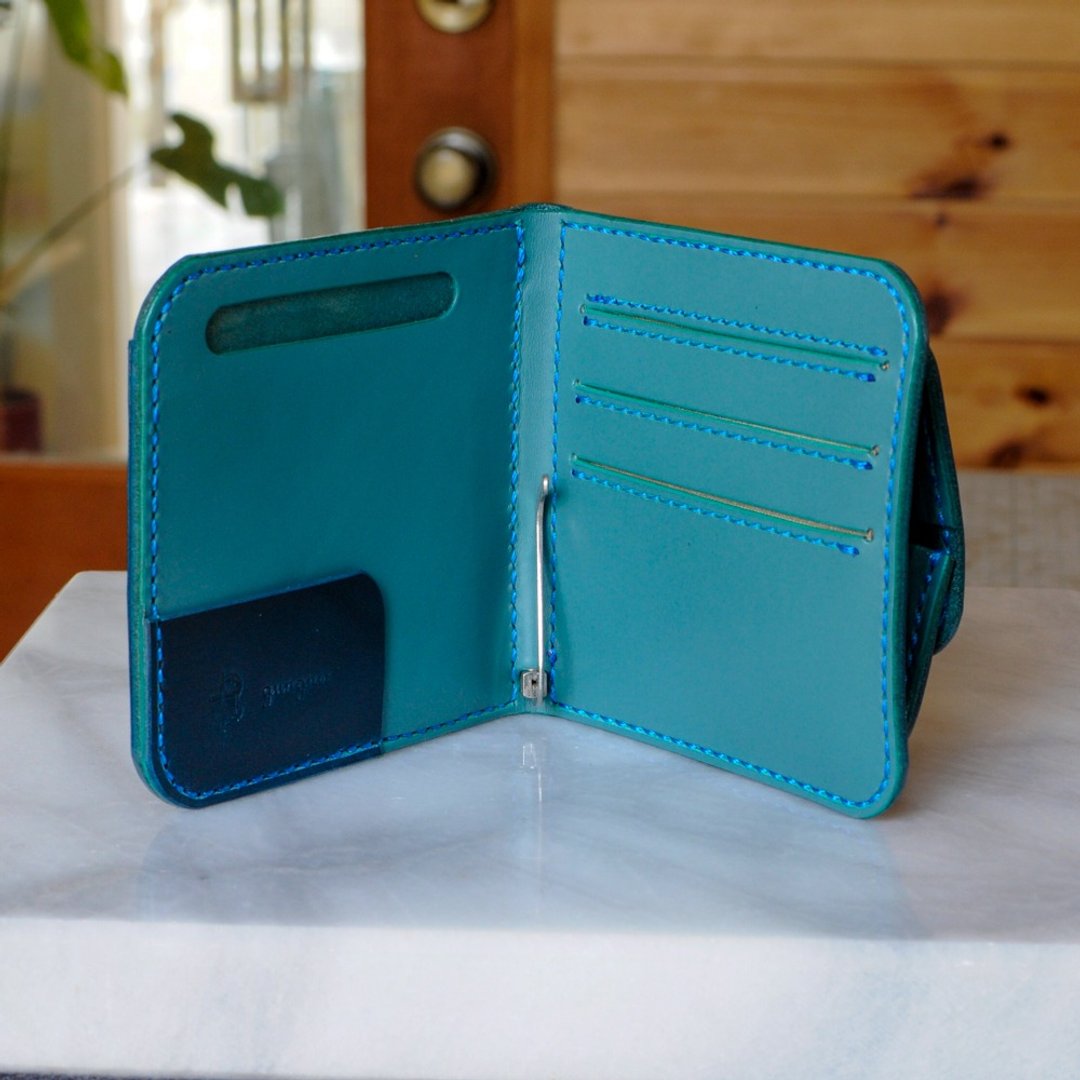 Money Clip Folding Wallet B No.5 Buttero - 皮夹/钱包 - 真皮 多色