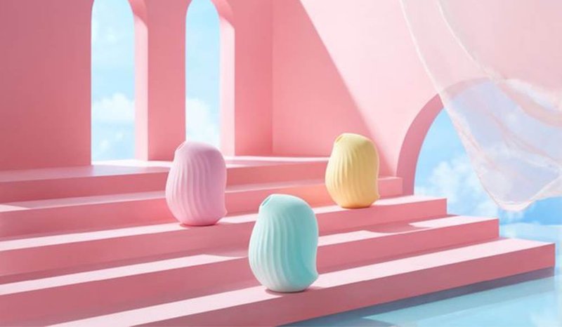 CW逗豆鸟 吸吮震动 情趣按摩器+小夜灯 德国红点设计奖 送润滑液 - 情趣用品 - 硅胶 多色