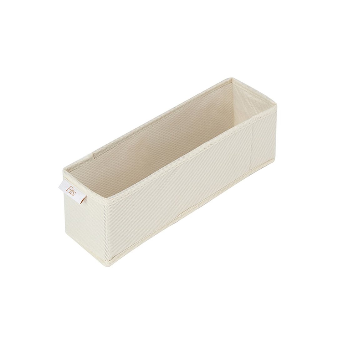 日本天马 Fits 布质分格收纳盒(单格)-面宽9cm-3入 - 收纳用品 - 其他材质 白色