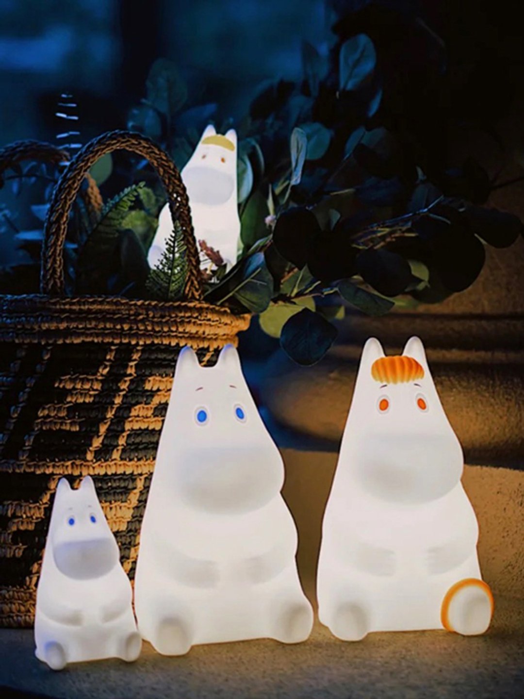 VIPO X Moomin 科妮硅胶 LED 灯 - 22cm - 灯具/灯饰 - 塑料 白色