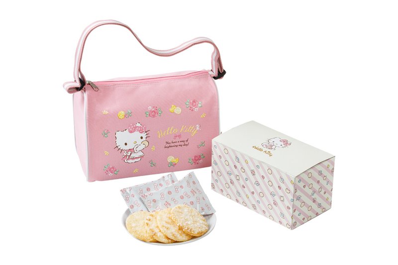 【Hello Kitty 】雪米饼-花舞礼盒(粉) - 蛋糕/甜点 - 其他材质 