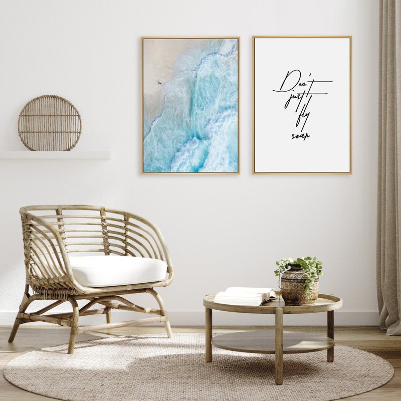 【联画优惠组合】努沙佩尼达秘境挂画组合/海洋风挂画 - 海报/装饰画/版画 - 其他材质 多色