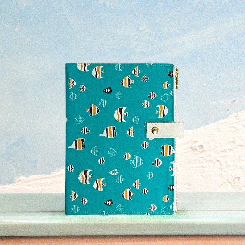 Creer 2018年B6/32K 2日1页日志/记事本/手札/手帐/日记-热带鱼 - 笔记本/手帐 - 纸 绿色