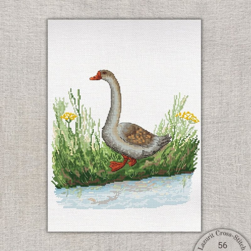 Goose cross stitch pattern - 其他数码商品 - 其他材质 