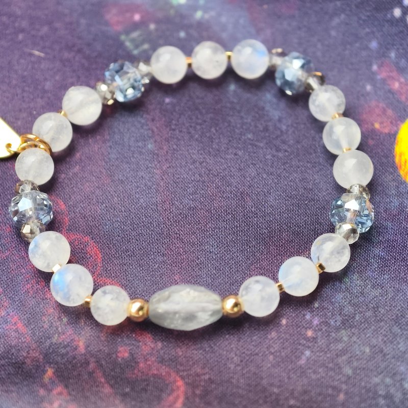 创意 设计 手链 月影女祭司 Moonlit Priestess - 手链/手环 - 水晶 白色