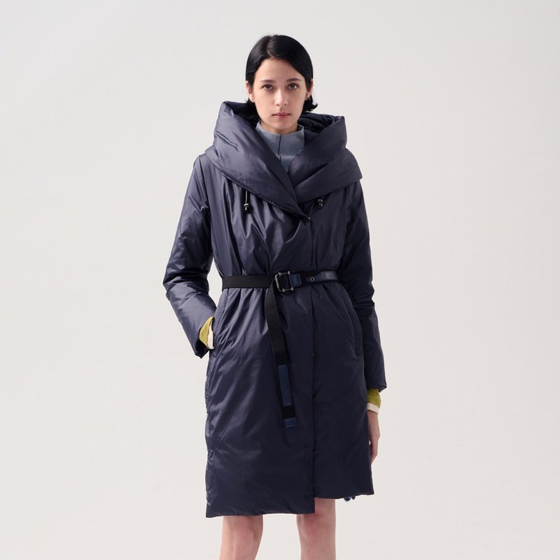 AVVJOY | 民俗风长版羽绒外套长袖 - 女装休闲/机能外套 - 其他材质 