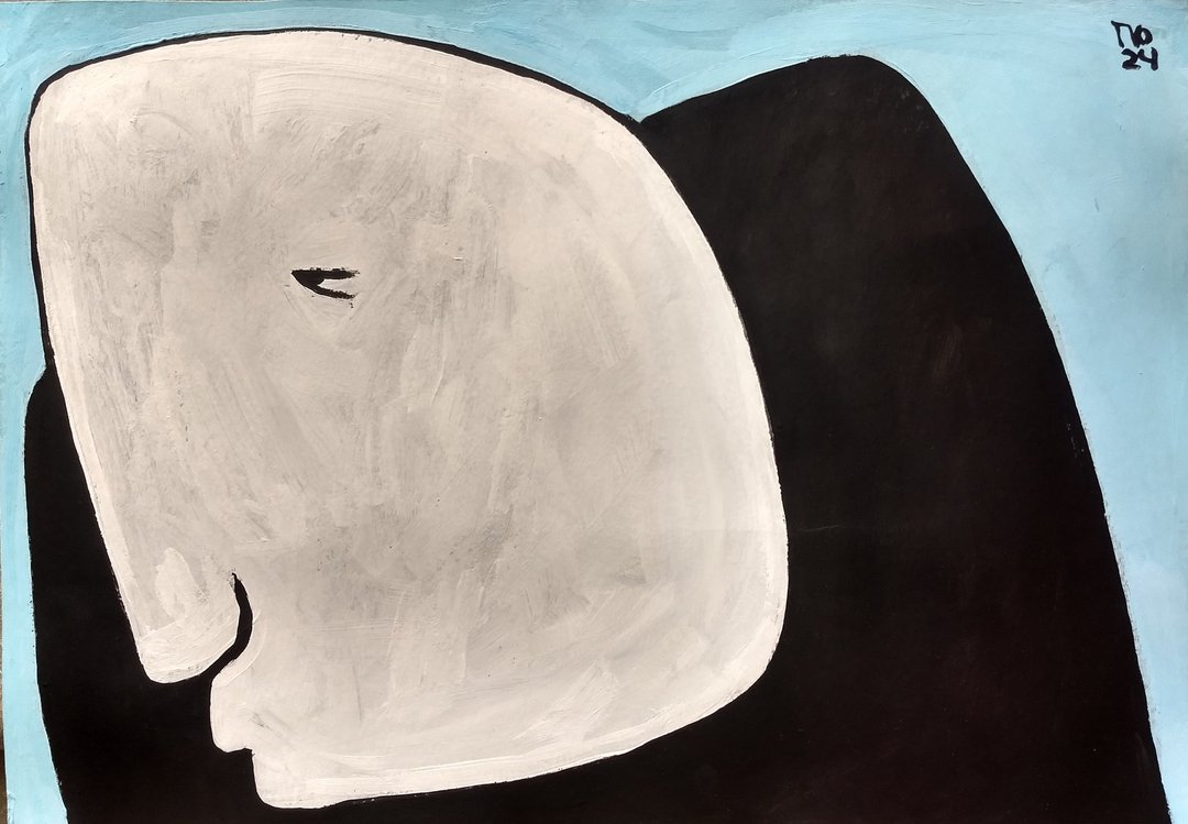 一件羊绒大衣 - 海报/装饰画/版画 - 纸 