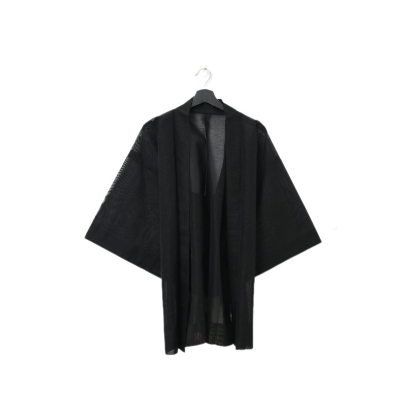 Back to Green-日本透肤羽织 压纹 小草 tf-26/vintage kimono - 女装休闲/机能外套 - 棉．麻 