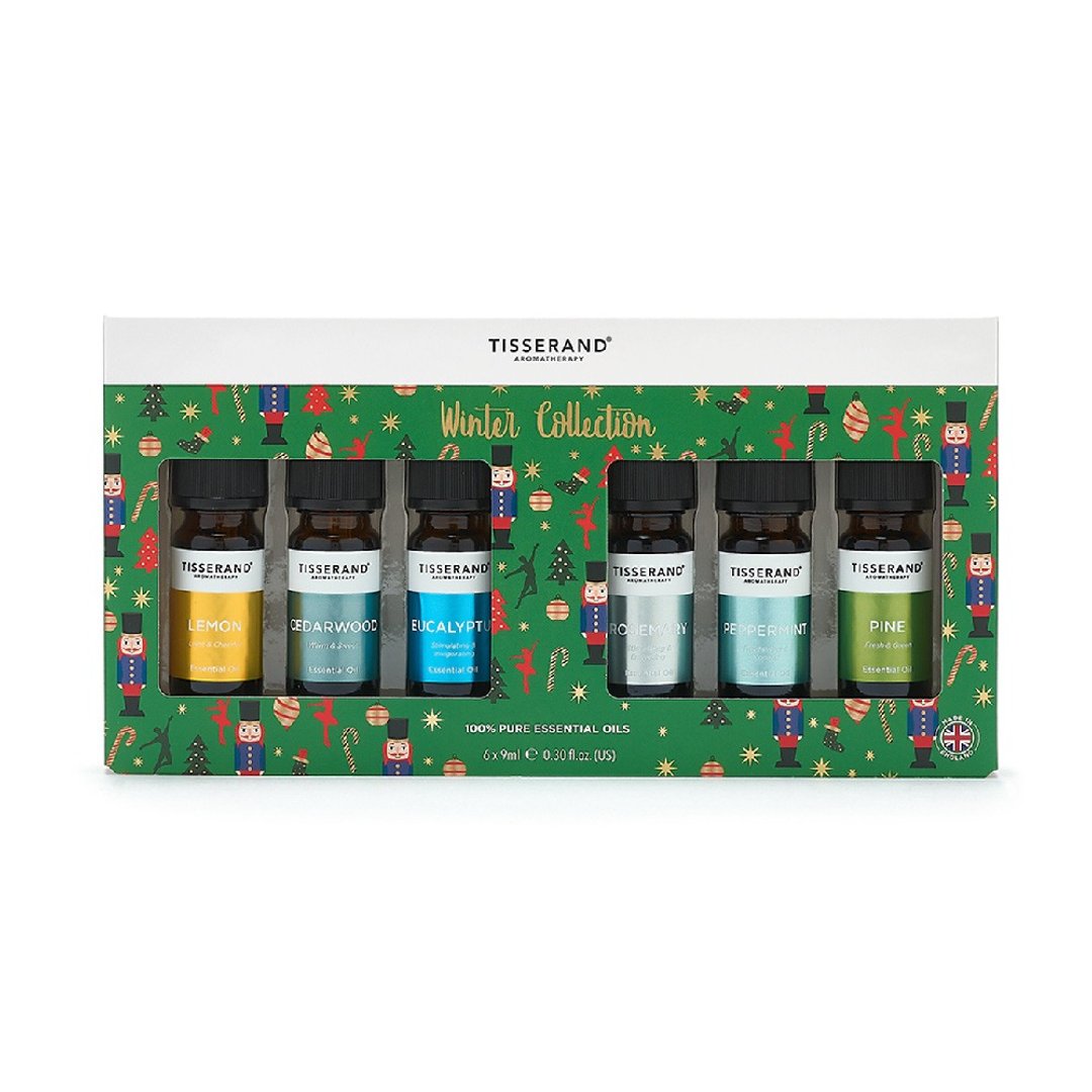 【圣诞交换礼物2399】圣诞树精油礼盒 附礼袋 WINTER COLLECTION - 香薰/精油/线香 - 精油 绿色