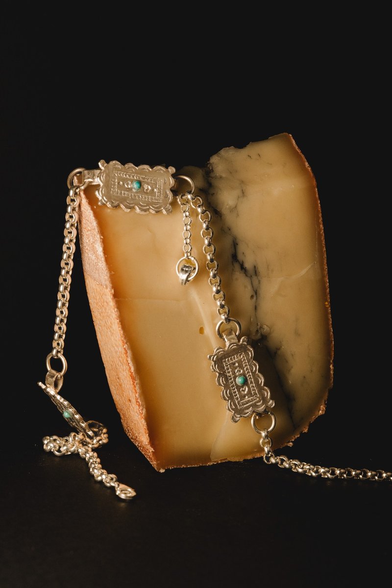 TAG choker - 项链 - 银 