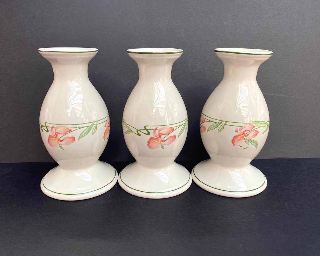 Villeroy & Boch 陶瓷花瓶 Miami Bud from Luxembourg 1980s - 其他 - 瓷 多色