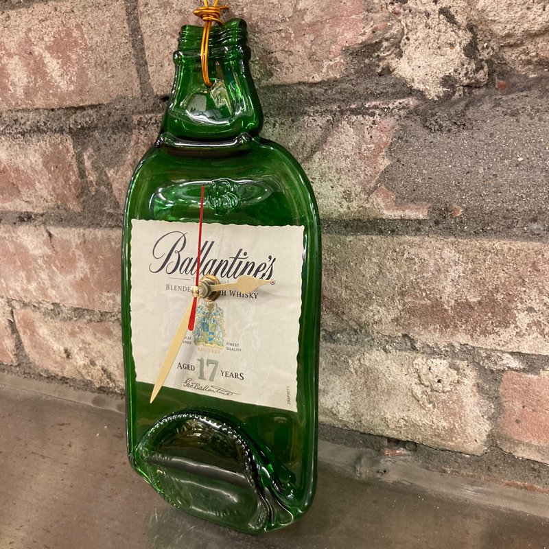 Ballantines17百龄坛17年威士忌原瓶 挂钟 时钟 - 时钟/闹钟 - 玻璃 