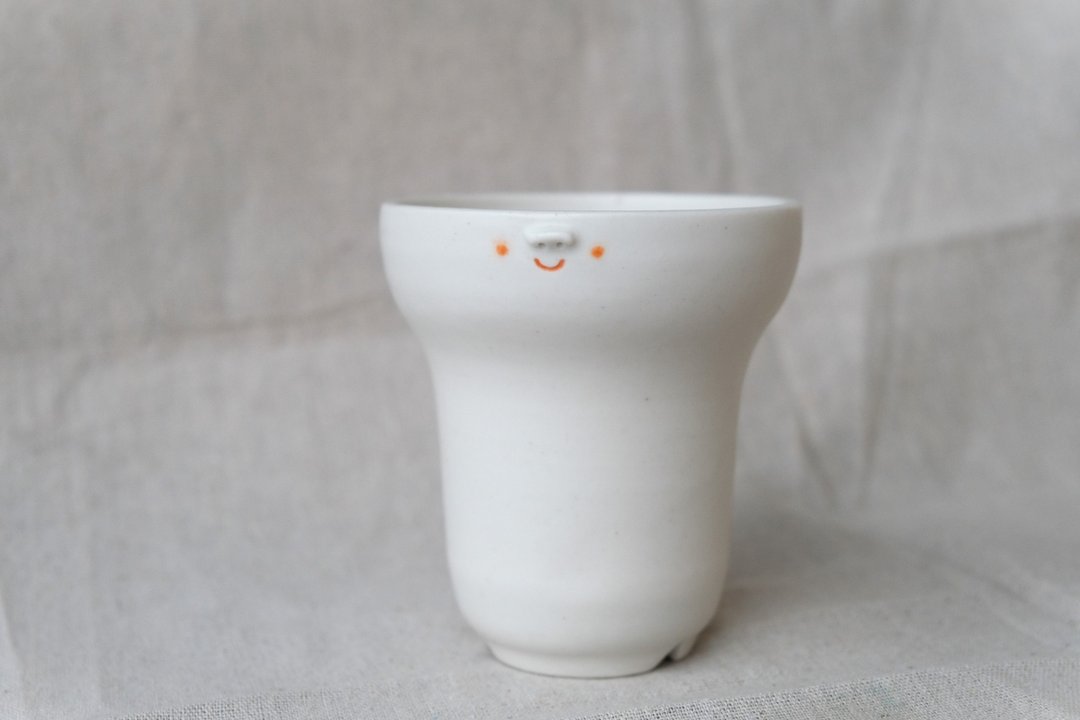 苏三 YUME 058  -   陶瓷盆器 盆栽 植物植栽 - 植栽/盆栽 - 陶 白色