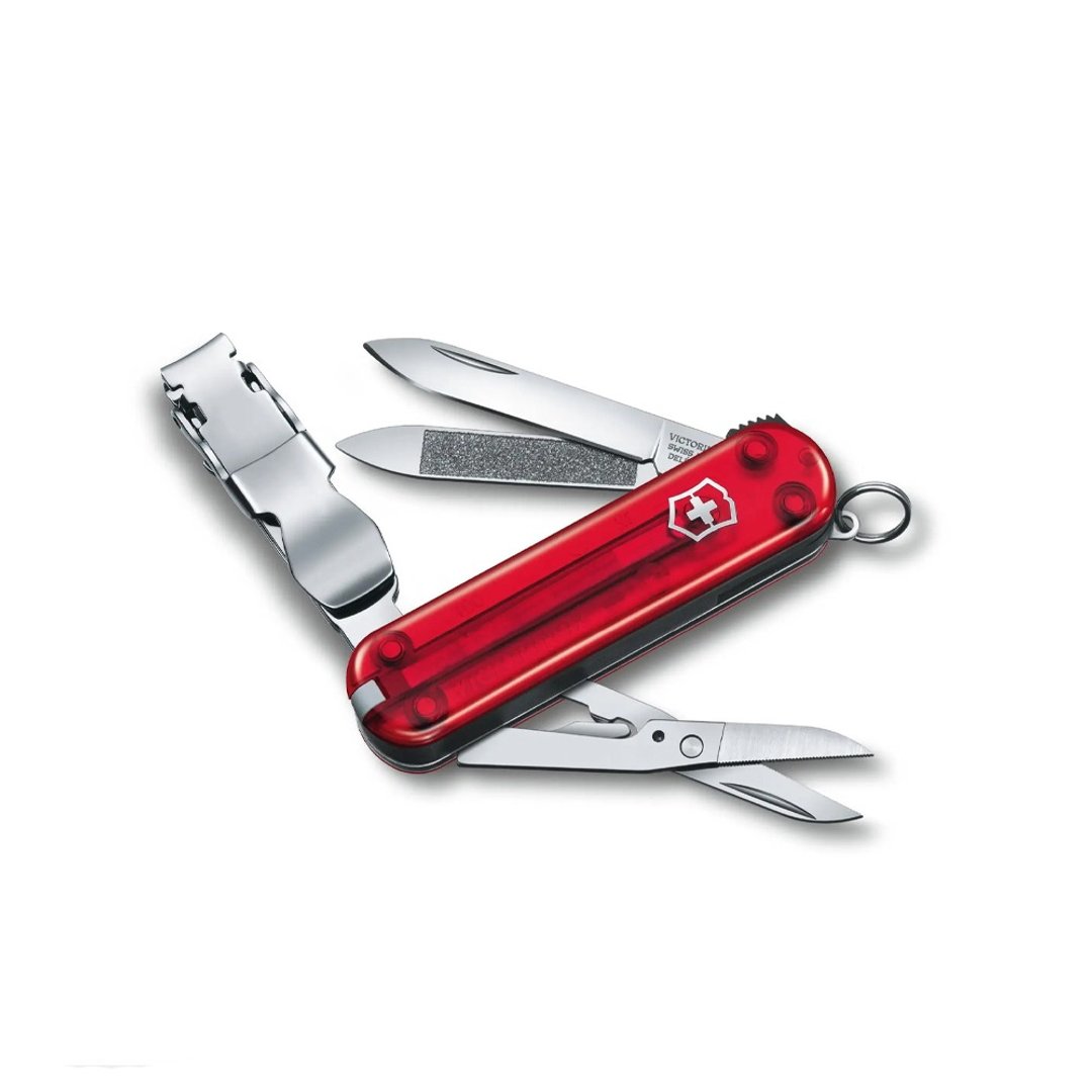VICTORINOX 瑞士维氏 瑞士刀 Nail Clip 580 8用 65mm 0.6463.T - 露营用品 - 不锈钢 红色