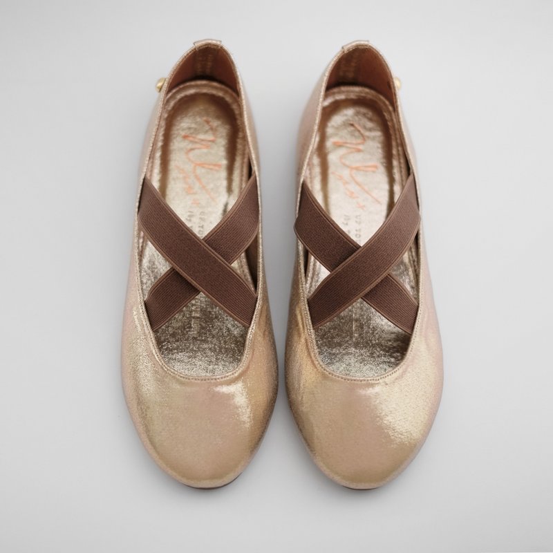 轻芭蕾 Gold (金) Ballet.X 特别版 | WL - 芭蕾鞋/娃娃鞋 - 其他材质 金色