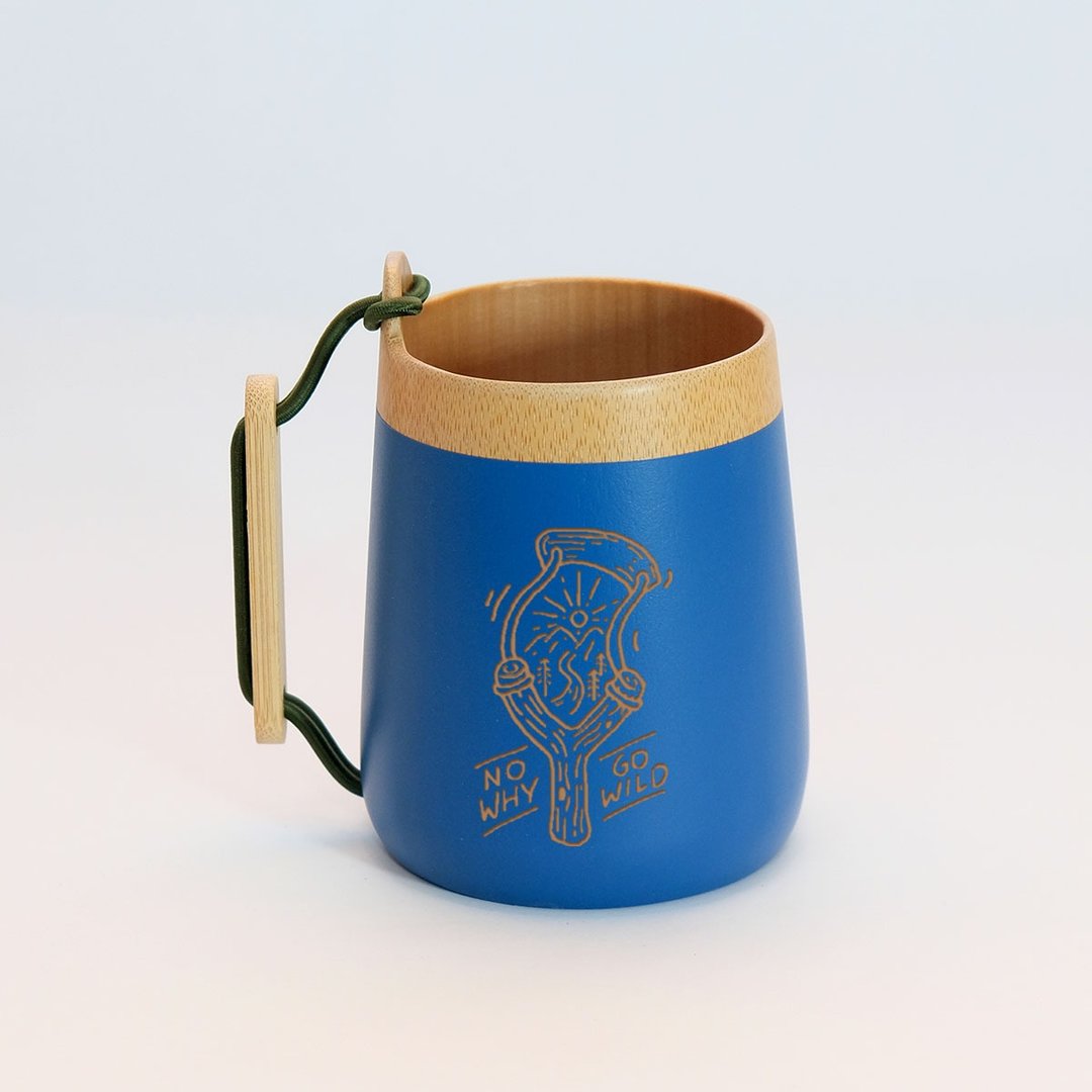 Beer Cup 元气啤酒杯(弹弓款) - 咖啡杯/马克杯 - 竹 卡其色