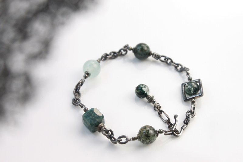 专属定制 | 山系延伸 // 天河石美国蓝松天然石手链// - 手链/手环 - 宝石 绿色