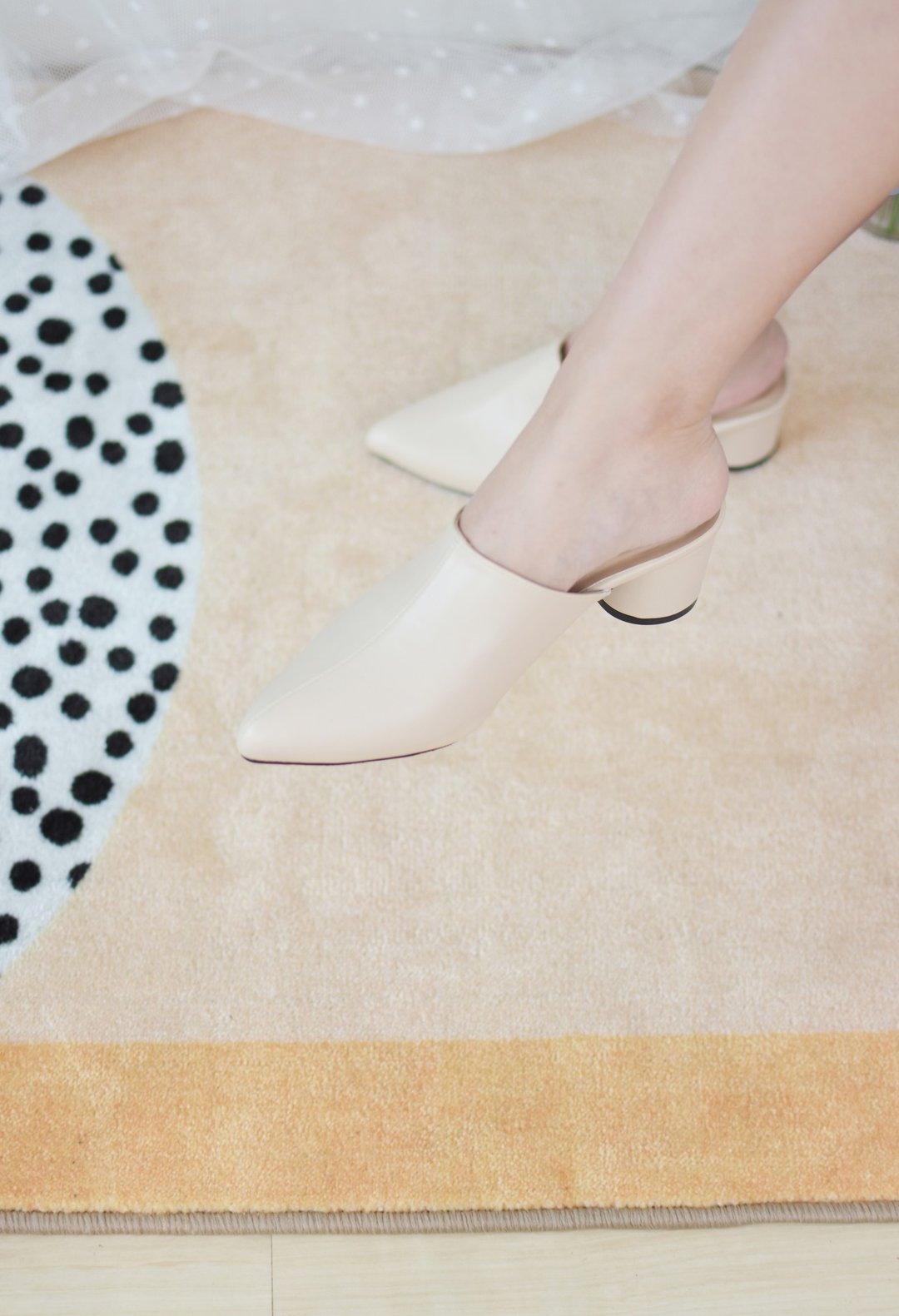 White minimal timeless shoes - 女款休闲鞋 - 人造皮革 白色